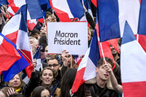Radioprogramma Met het Oog over de Franse verkiezingen