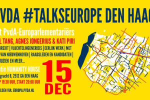 PvdA # TalksEurope Den Haag, met Paul Tang, Agnes Jongerius en Kati Piri